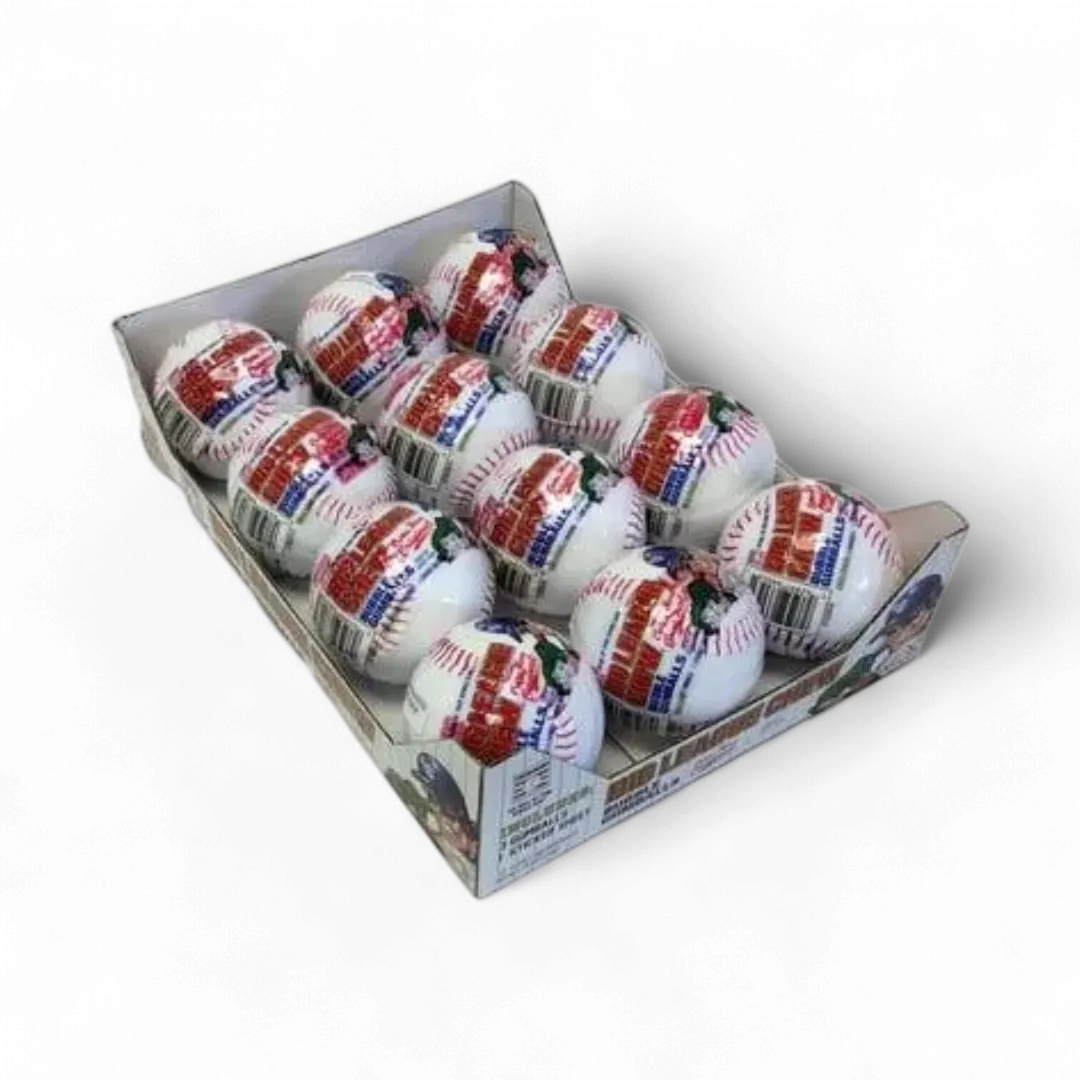 Big League Chew Bubble Gumballs with Tattoo & Sticker Sheet 12 COUNT