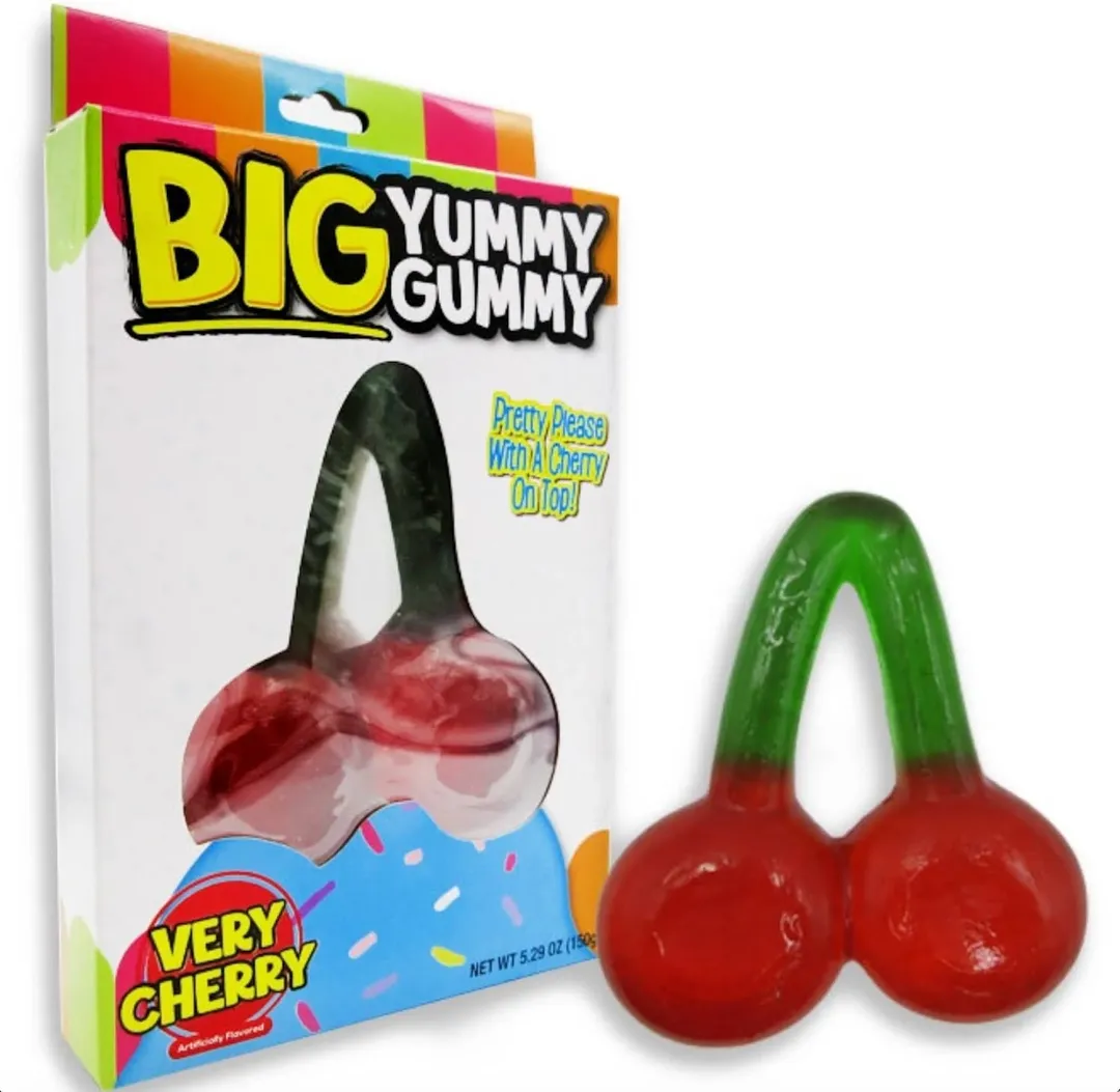 Big Yummy Gummy Very Cherry 5.29 oz Mega Size