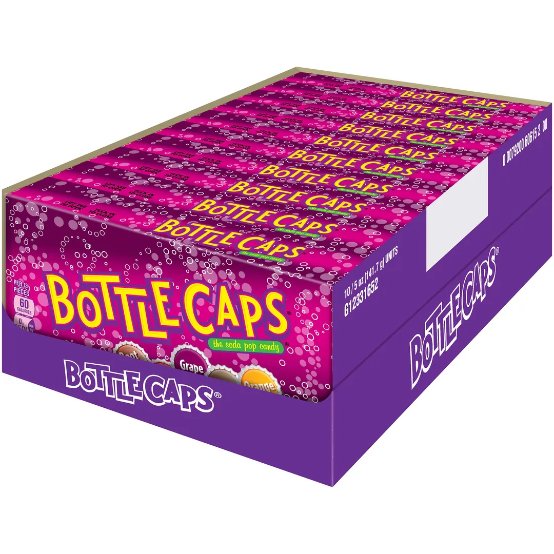 Bottle Caps Soda Candy Theater Box 10 COUNT