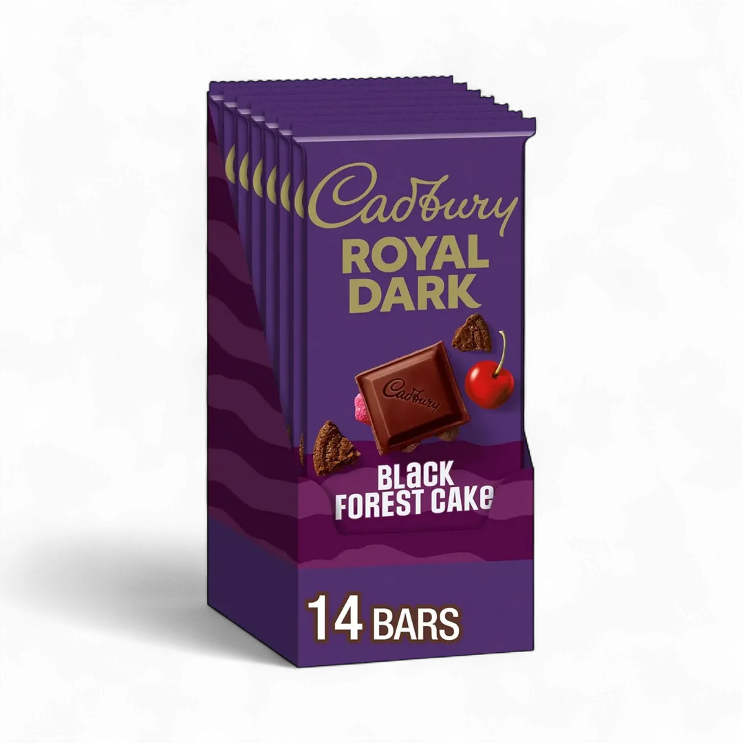 Cadbury Black Forest Cake 14 Count 3.5 Ounce Extra Large Bars