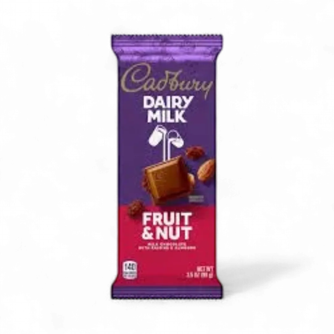 Cadbury Fruit & Nut 14 Count 3.5 Ounce Extra Large Bars