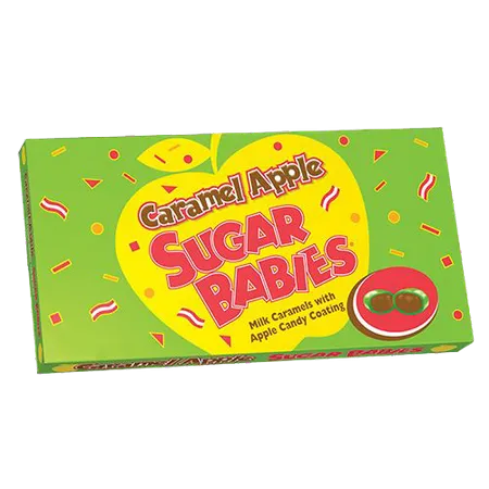 Caramel Apple Sugar Babies 4.75 oz. Theater Box