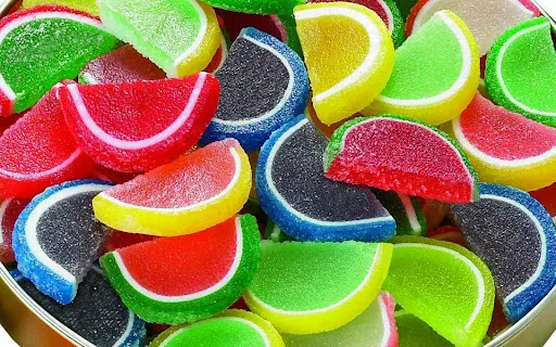 Cavalier Mini Fruit Jelly Slices 5 Lb Box Unwrapped