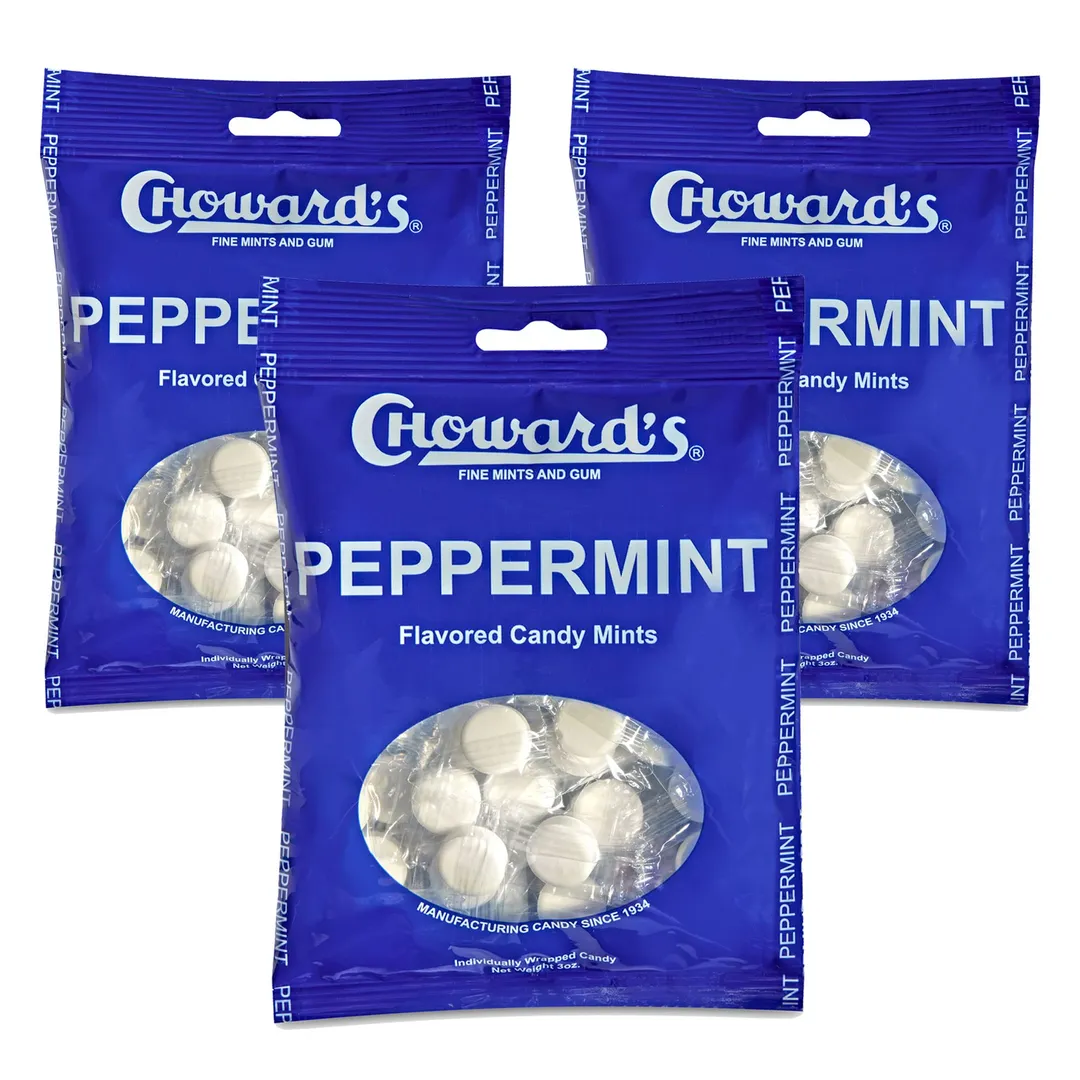 Chowards Peppermint 3 Oz Peg Bag Single Bag