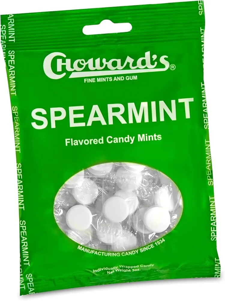 Chowards Spearmint 3 Oz Peg Bag Single Bag