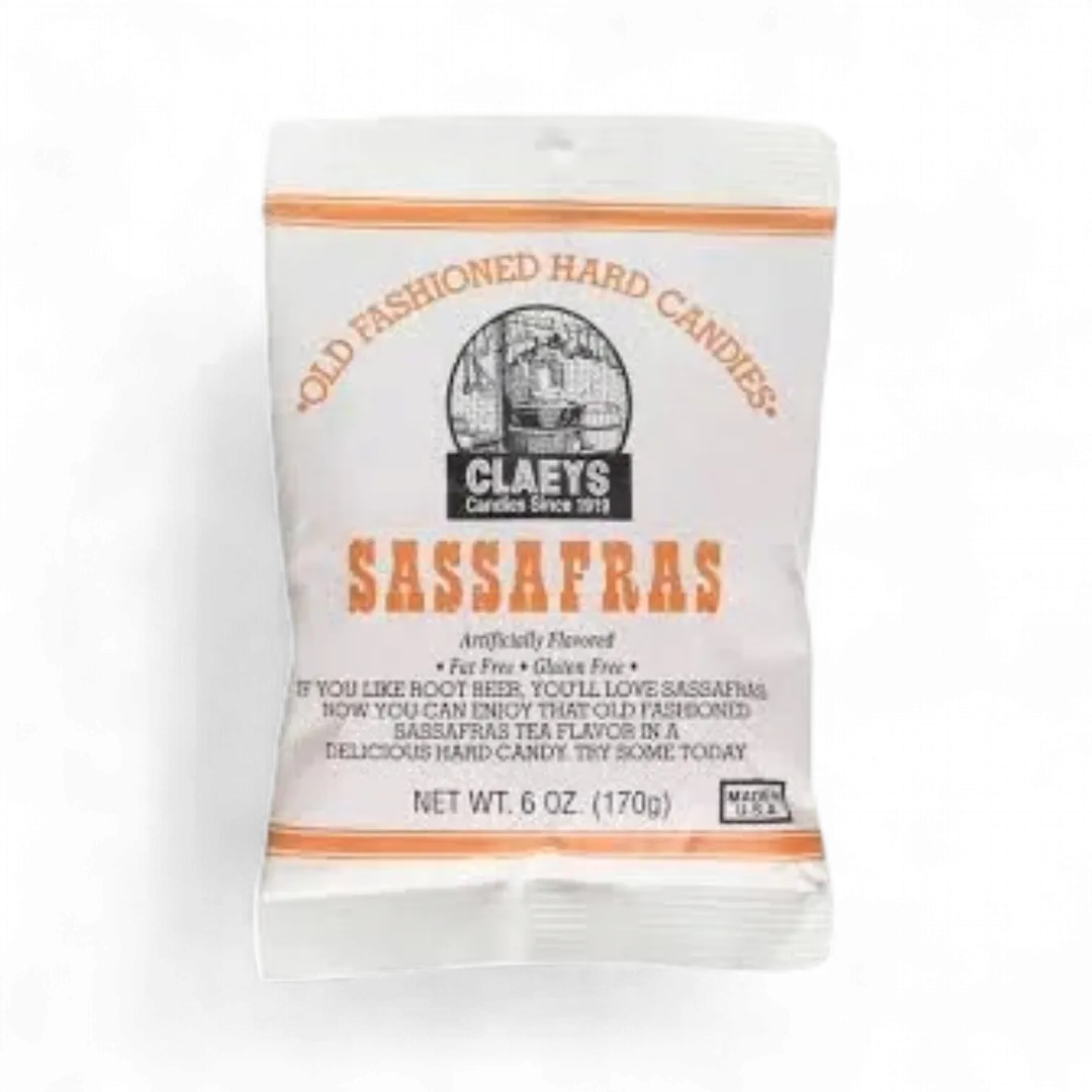 Claeys Sassafras Hard Candies 12 Count 6 Ounce