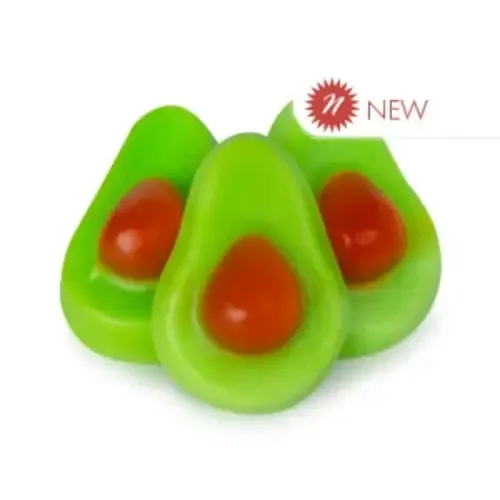 Clever Avocado Shaped Gummy Candy 2.2 lb