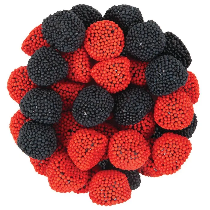 Clever Black & Red Gummy Berries Gummy 5 lb