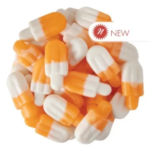 Clever Candy Popsicle Gummy Orange & Cream 5 lb