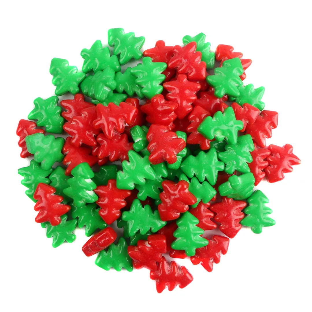 Clever Christmas Tree Hard Dextrose Candy 2.5 lb Bag