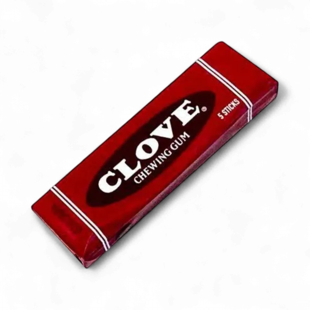 Clove Chewing Gum Sticks 20 Count 5 Sticks Each Tray