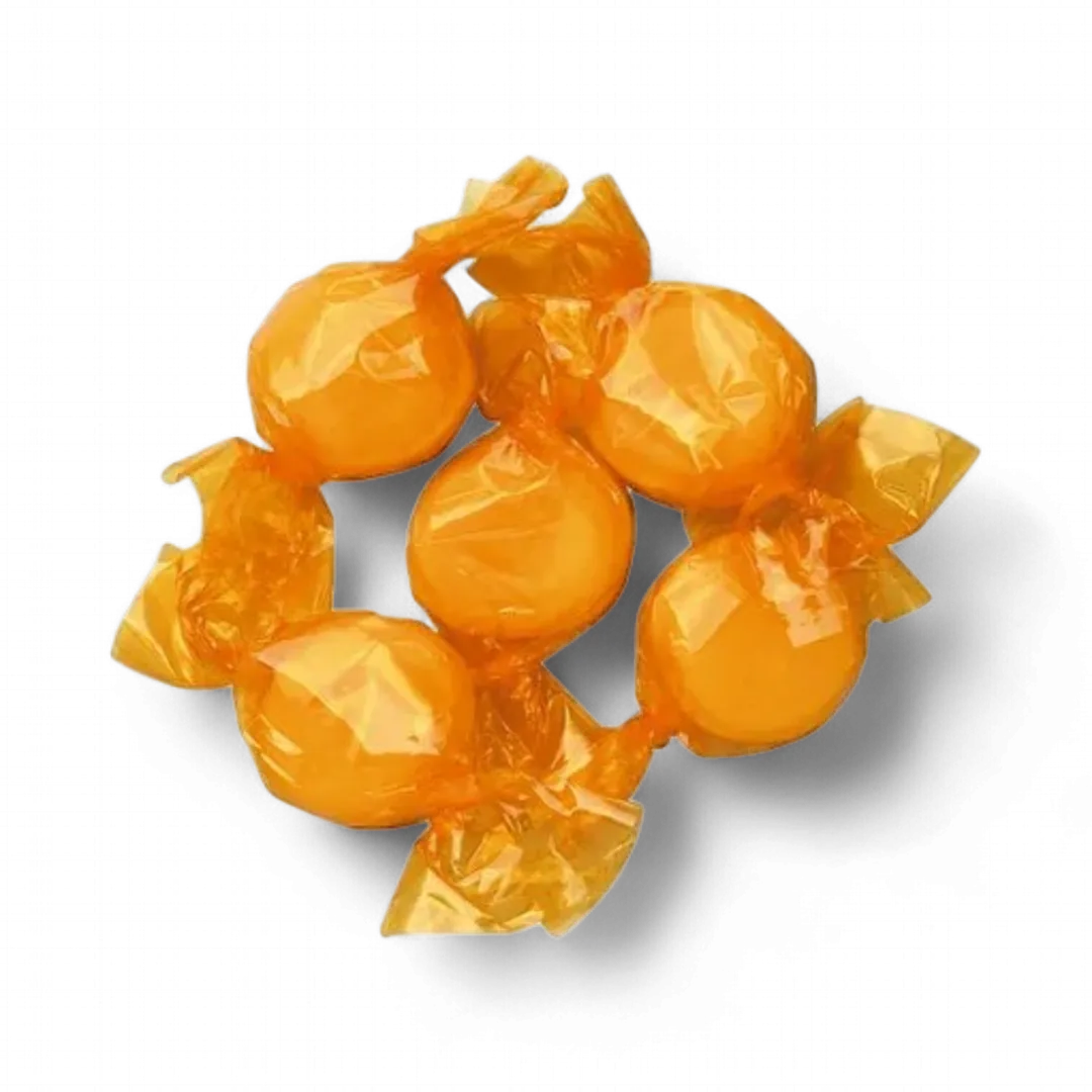 Colombina Butterscotch Discs Bulk Wrapped Candy 6 Pound Bag
