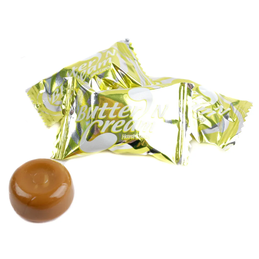 Colombina Butter Toffee Hard Candy Gold Wrapped 5 lb