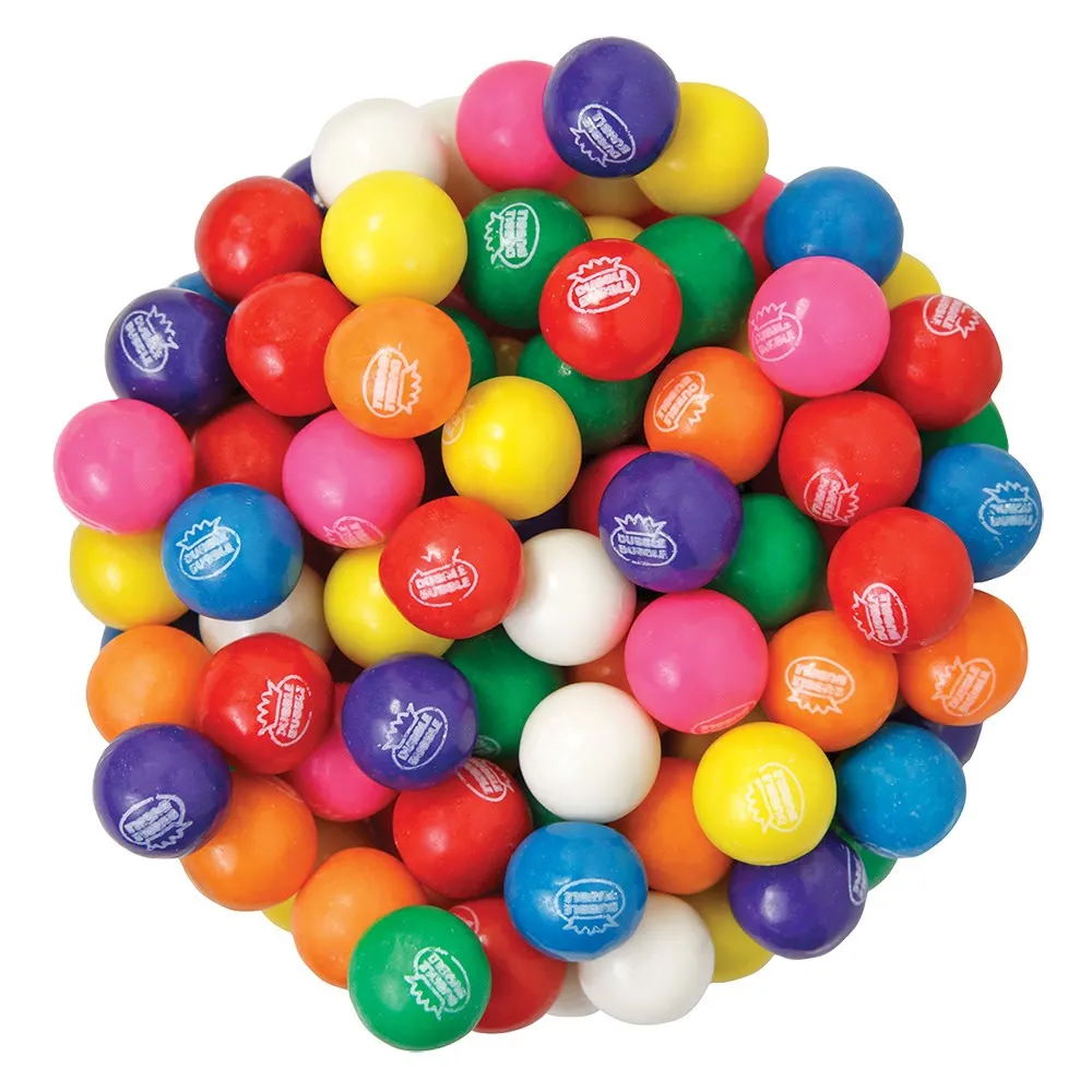 Concord Dubble Bubble Assorted 3650 Gumballs 0.60" 4.4 lb