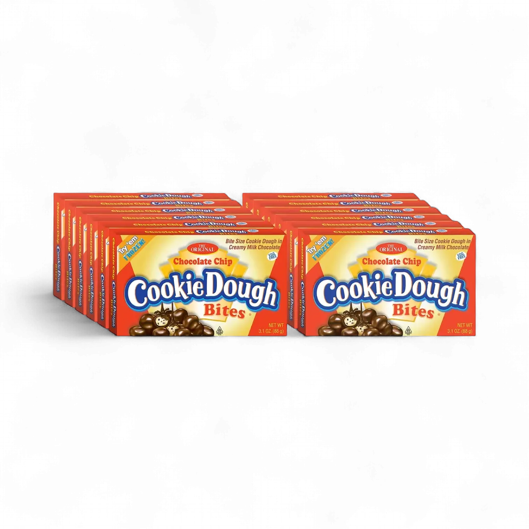 Cookie Dough Bites Chocolate Chip 3.1 ounce 12 count theater box