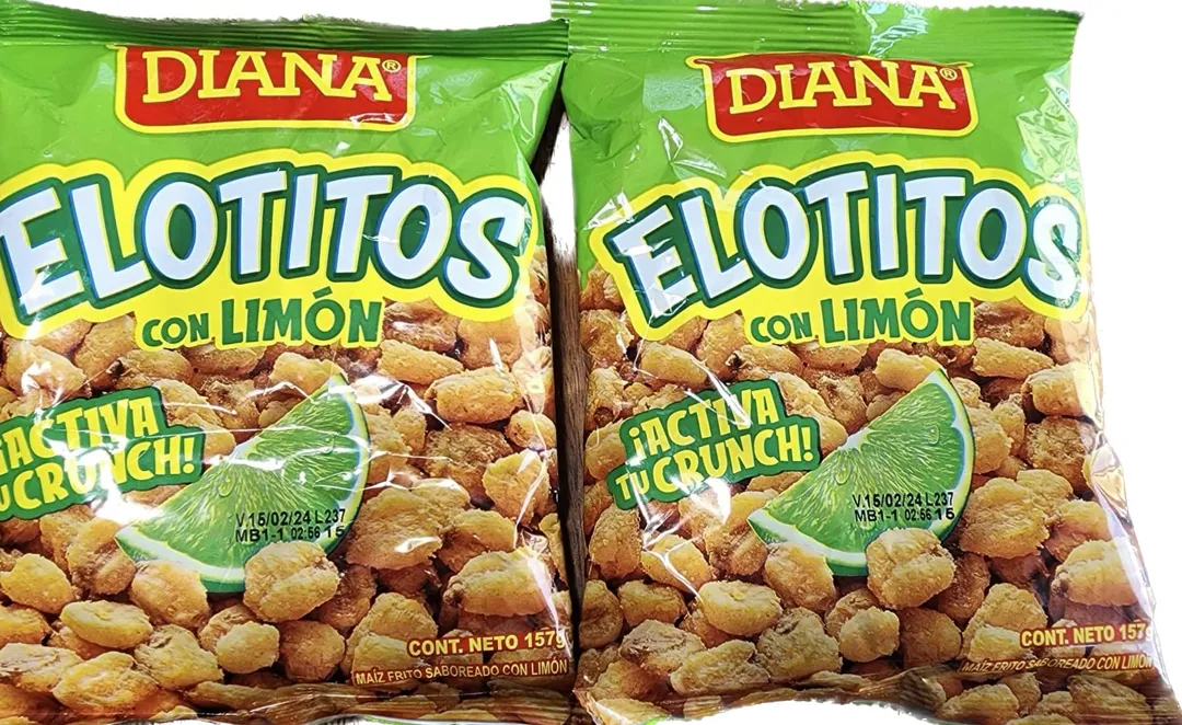 Diana Import Elotitos 4.05 Oz Lime Corn Bag