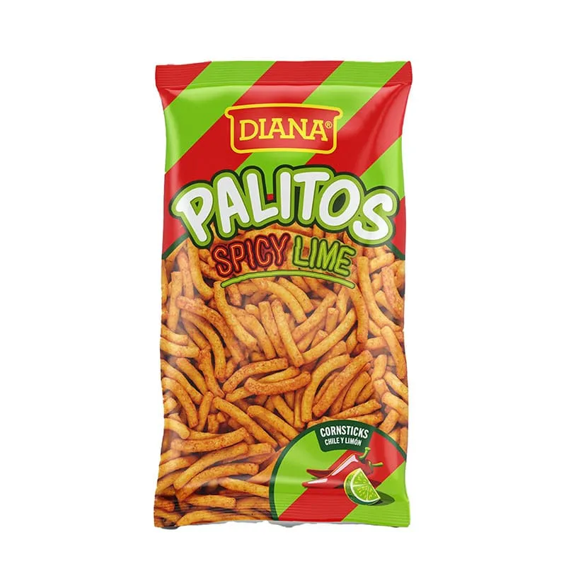 Diana Import Palitos Spicy Lime Cornsticks 5.6 Oz Bag