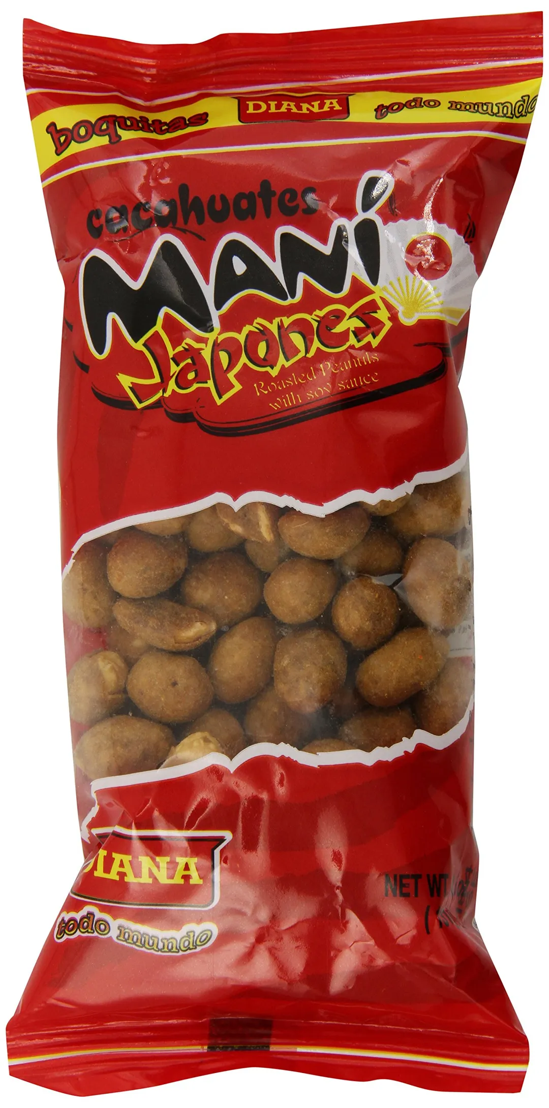 Diana Mani Japones 4.3 Oz Soy Peanuts Bag