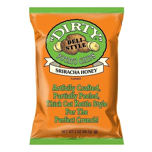 Dirty Kettle Potato Chips Sriracha Honey 2oz 24 ct