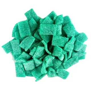 Dorval Snax Mini Green Apple Sour Power Candy Belt 6.6 lb Vegan