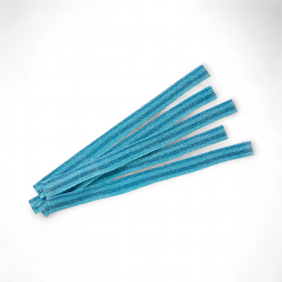 Dorval Sour Power Belts Raspberry Blue Candy Belts 6.6 lb bag