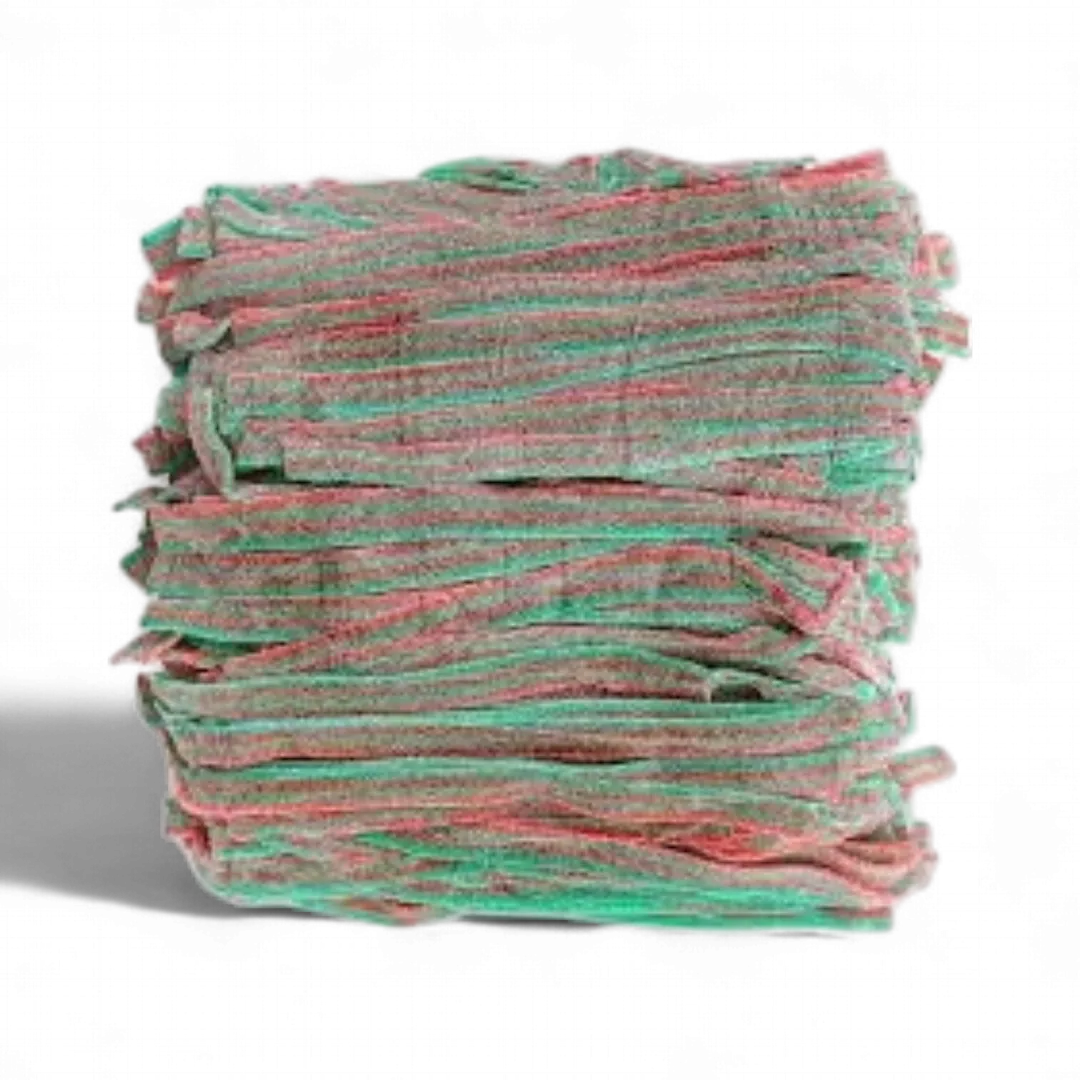 Dorval Sour Power Strawberry and Apple Belts 6.6 Pound Package Bulk