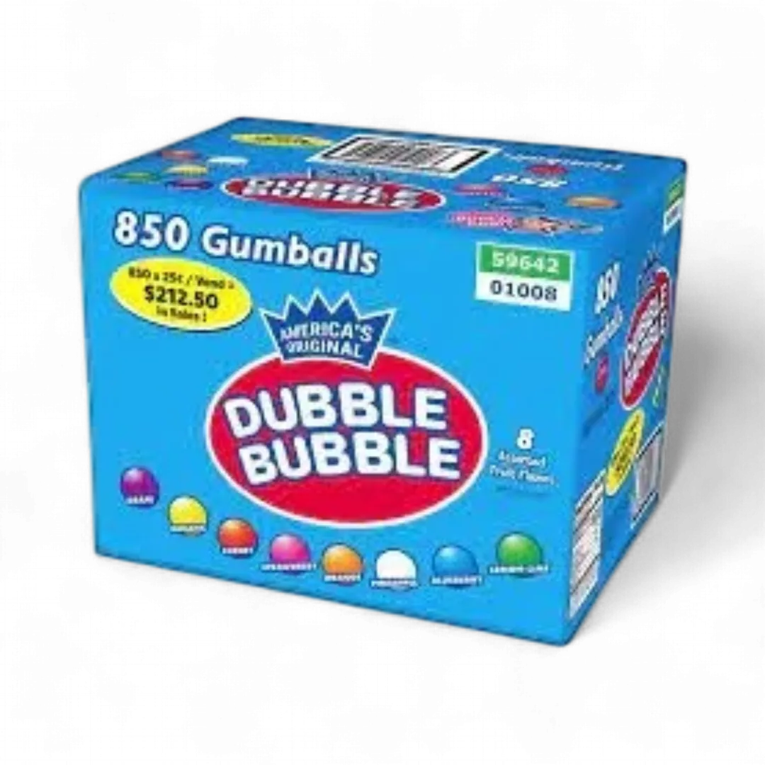 Dubble Bubble 1 inch gumballs 5 pound bag