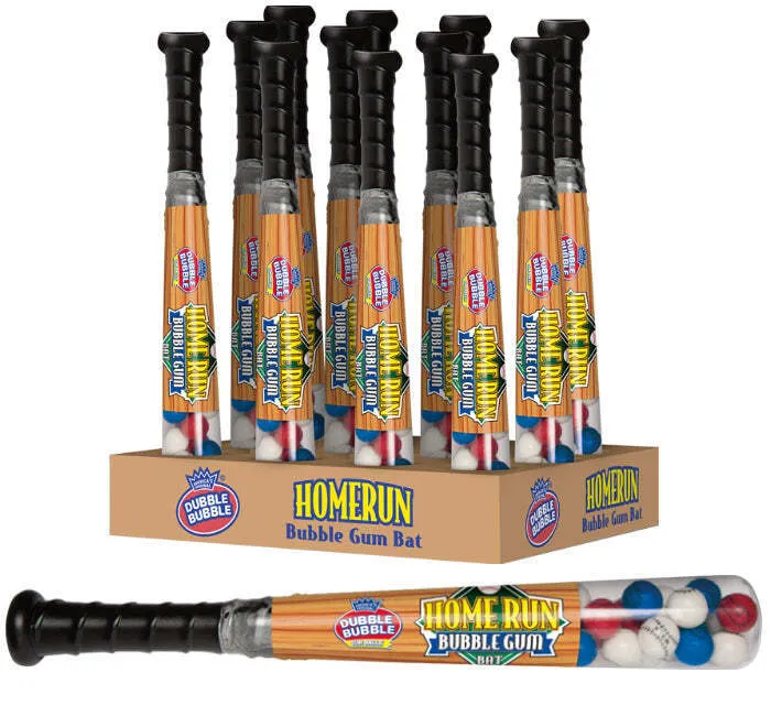 Dubble Bubble Bat 6.6 Oz Gumball Toy Bat