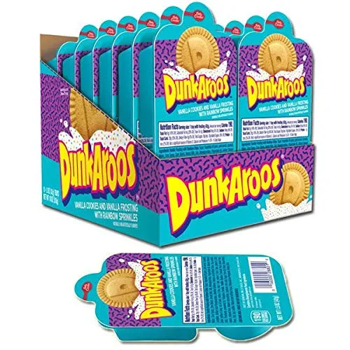 Dunkaroos Vanilla Cookie Frosting 1.5 oz 12 ct Tray