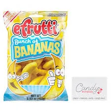 Efrutti Bunch Bananas 12 Ct 3.5 Oz Bags