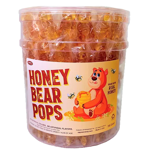 Espeez Baby Bear Honey Lollipop 115 ct