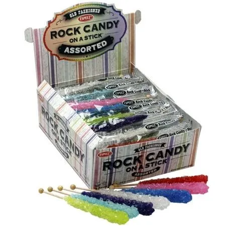 Espeez Rock Candy Assorted 36 Ct Tray