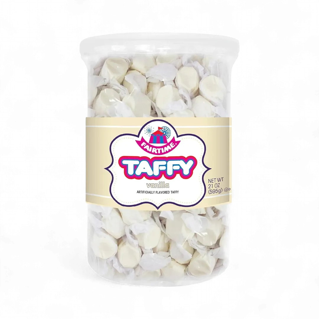 Fairtime Taffy Vanilla 2 POUND 80 PIECES