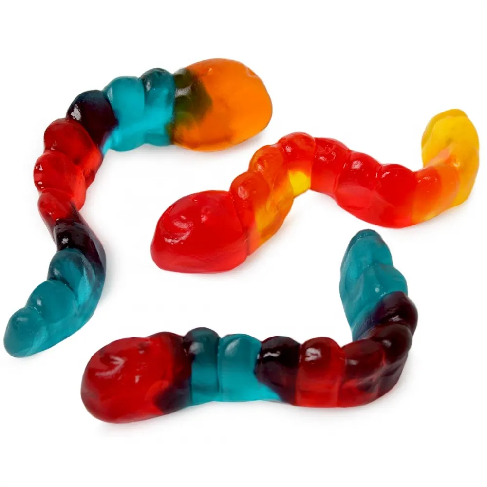 Fini Mini Clear Gummy Worm 2.2 lb Kosher Parve