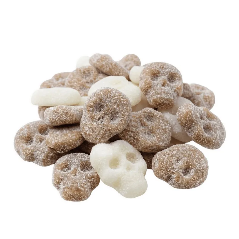 Frisia Swedish Sour Cola Skulls Brown & White 4.4 lb