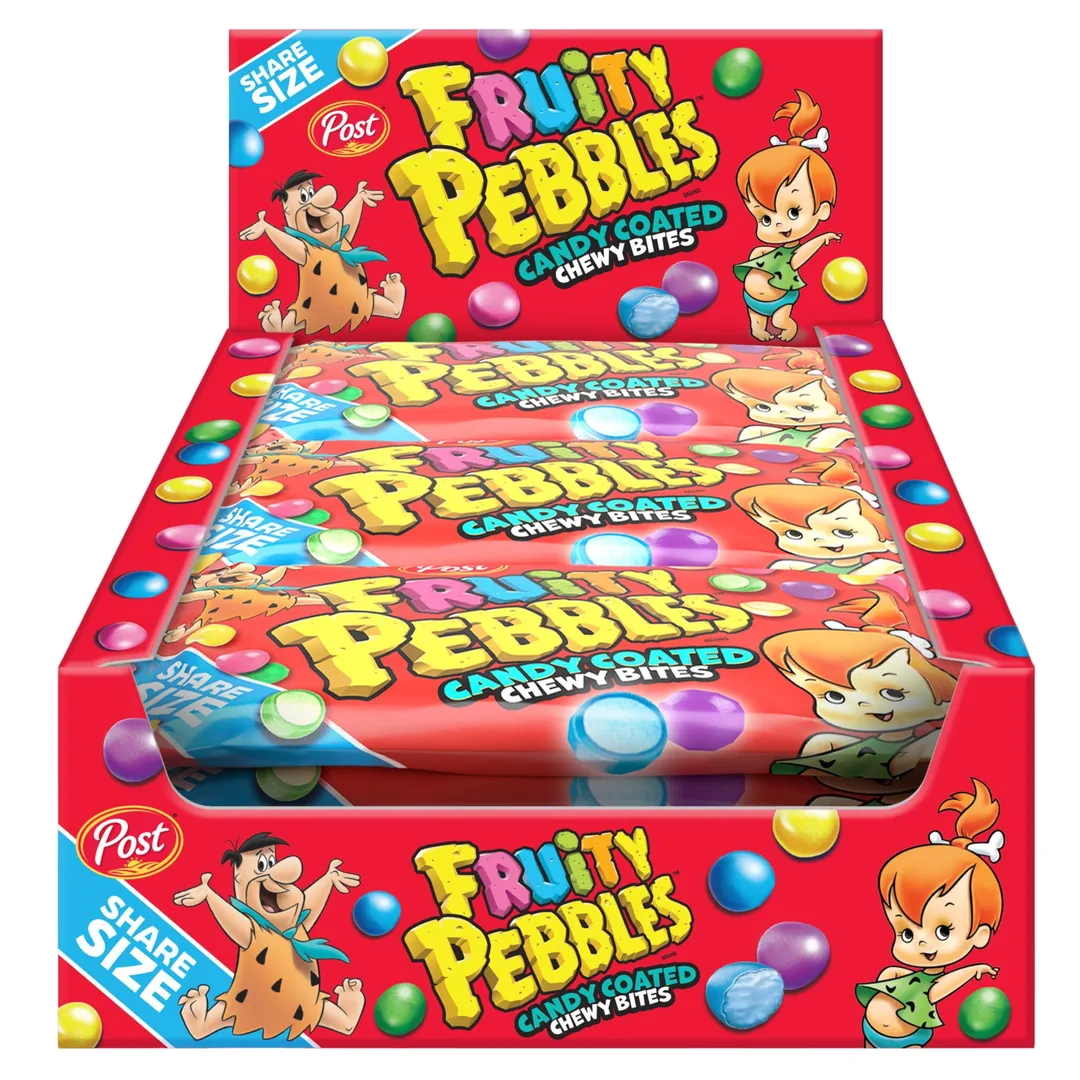 Fruity Pebbles 12 Ct 3.75 Oz Share Size Chew Bites Tray variant