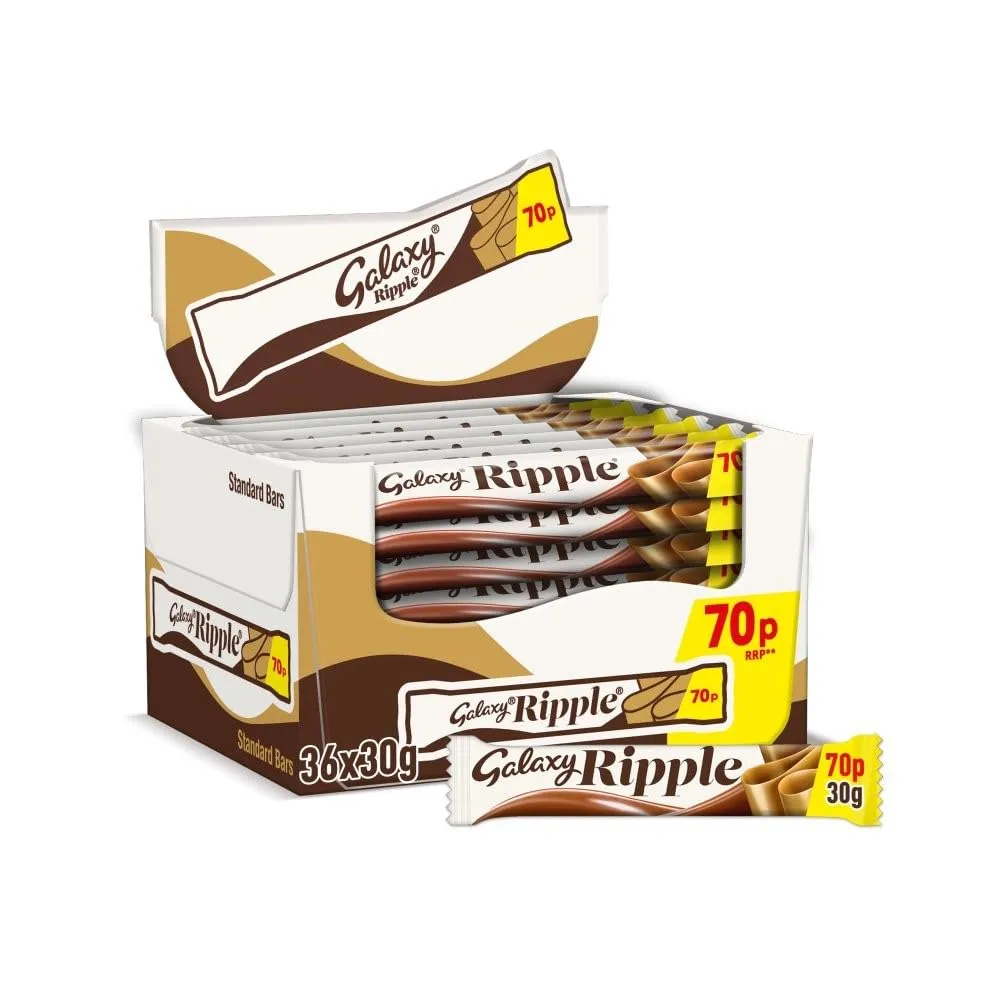 Galaxy Import Ripple 36 Ct 1.05 Oz Bars