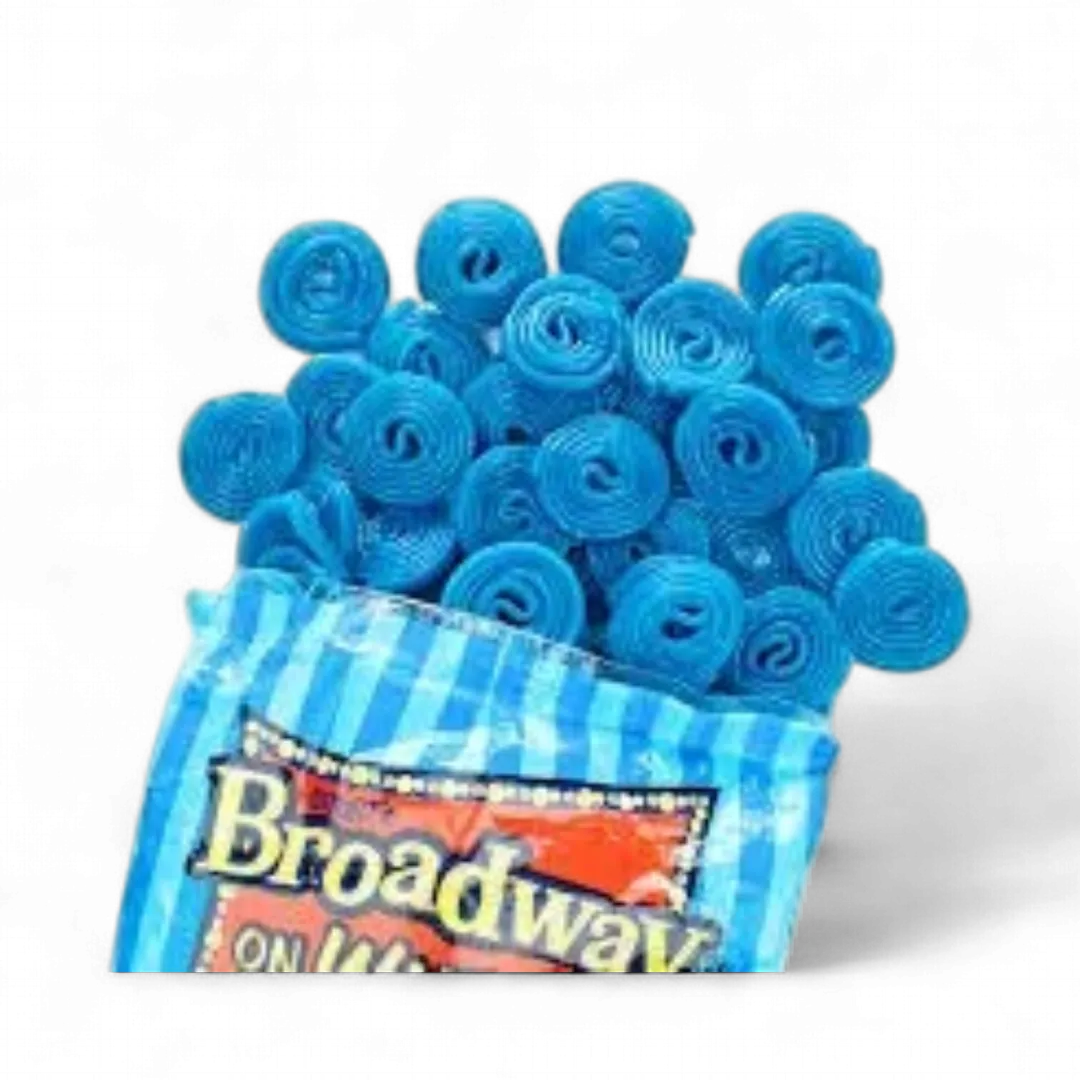 Gerrit Broadway Wheels Blue Raspberry 4.4 Pound Bag Bulk