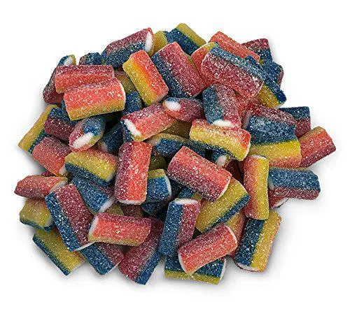 Gerrit's Broadway Sour Rainbow Sticks 2.2 POUND BAG