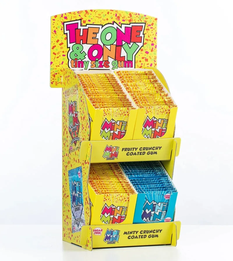 Gerrit’s MiniMini Chicle Gum Counter Display