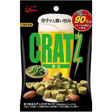 Glico Japan Cratz Crunchy Snack Edamame 42g 12ct