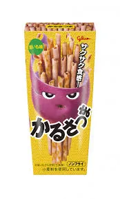 Glico Japan Karu Satsuma Purple Sweet Potato Sticks 1.45oz 10ct