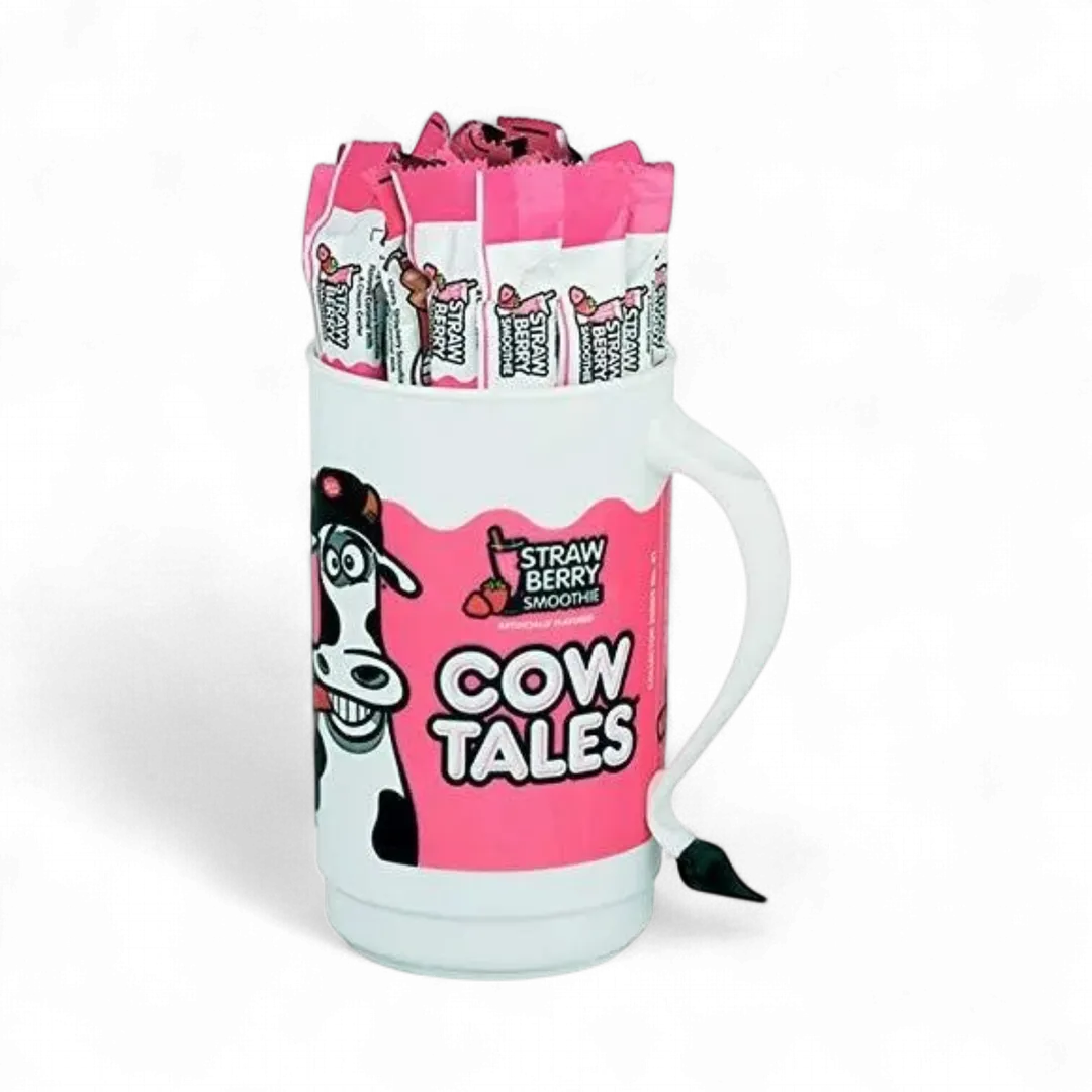 Goetze Cow Tales Tumbler Strawberry Smoothie 100 Piece
