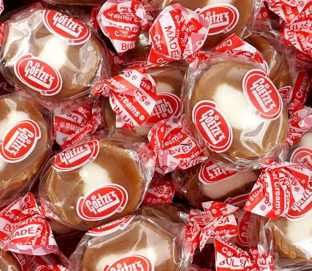 Goetze's Caramel Creams Chewy Candy 5 Pound bag