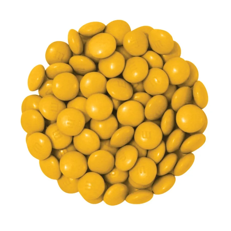 Gold M&M Colorworks Chocolate Candy 5lb