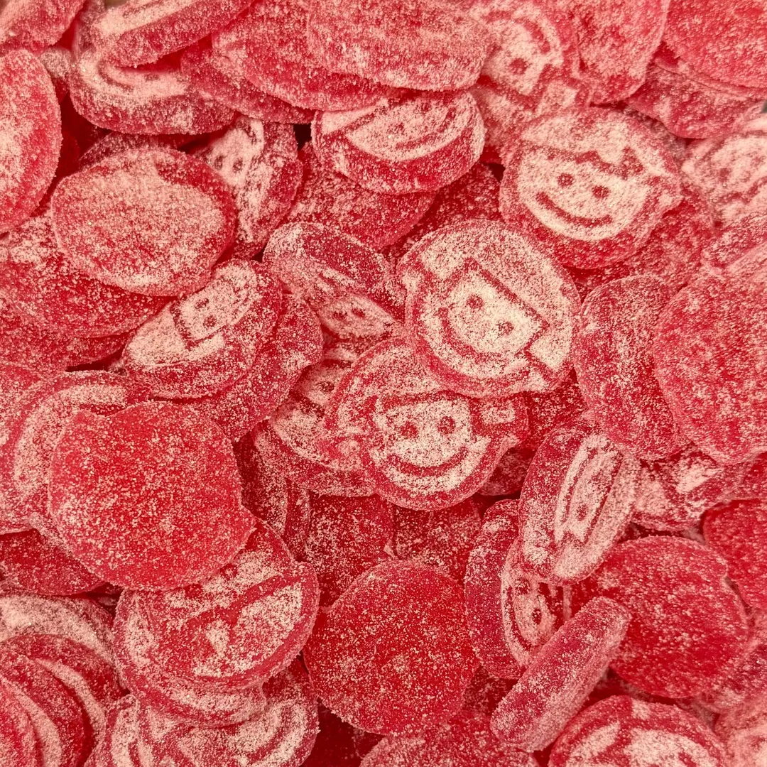 Grahns Konfektyr Swedish Sour Raspberry Twins Gummy 7 lb