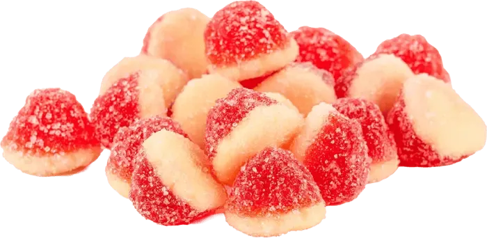 Grahns Swedish Strawberry Vanilla Gummy Berry Drops 8.36 lb
