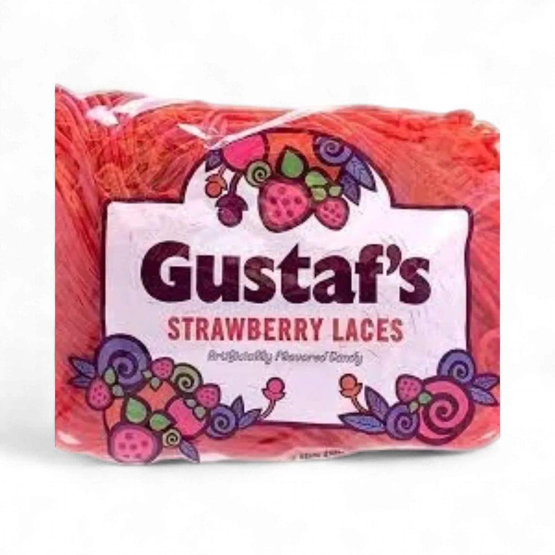 Gustaf's Strawberry Laces 2 Pound Bag