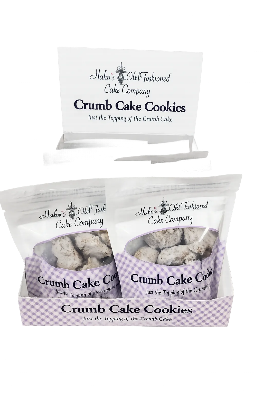 Hahn’s Crumb Cake Topping Cookies 2oz 8ct Tray