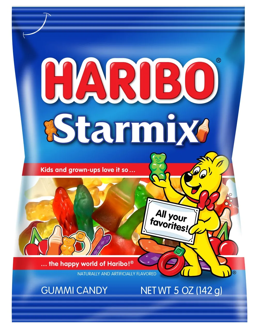 Haribo 5 Oz Starmix Peg Bag